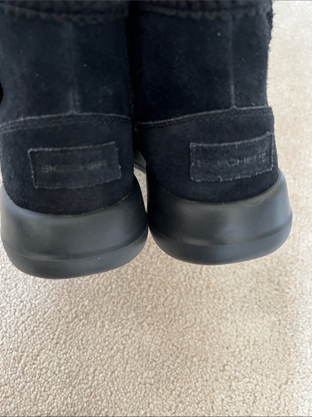 Skechers On-the-GO Rosewood 5GEN Black Suede Ankle Booties Size 7.5 - Picture 10 of 10